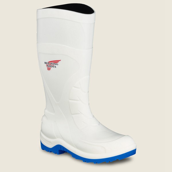 Botas de Trabajo Red Wing Hombre Blancos - Injex™ Xpl - 17-Inch Waterproof Soft Toe Pull-On - 567-VZ